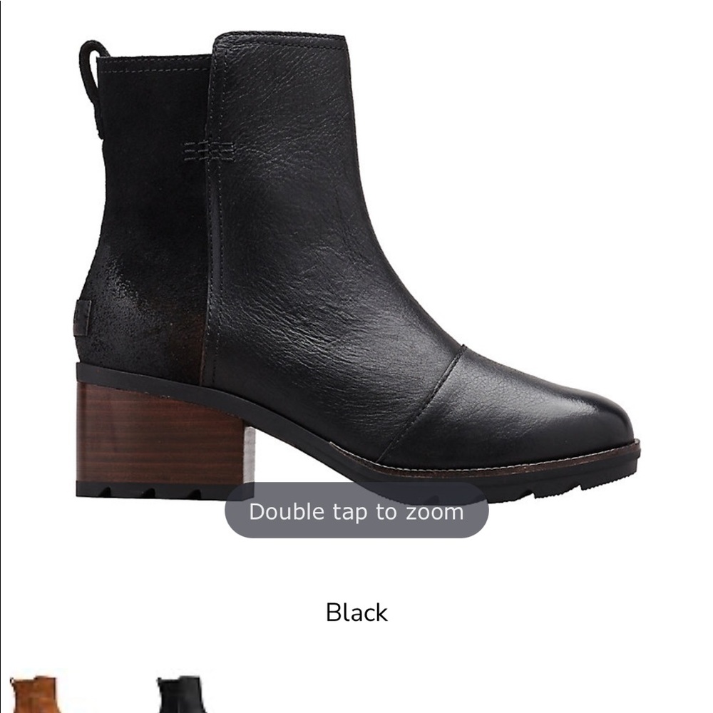 Cate Sorel Waterproof Leather Bootie